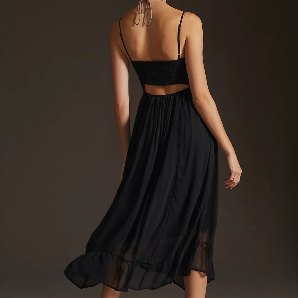 Anthropologie Butterfly Midi Dress - Picture 4 of 8